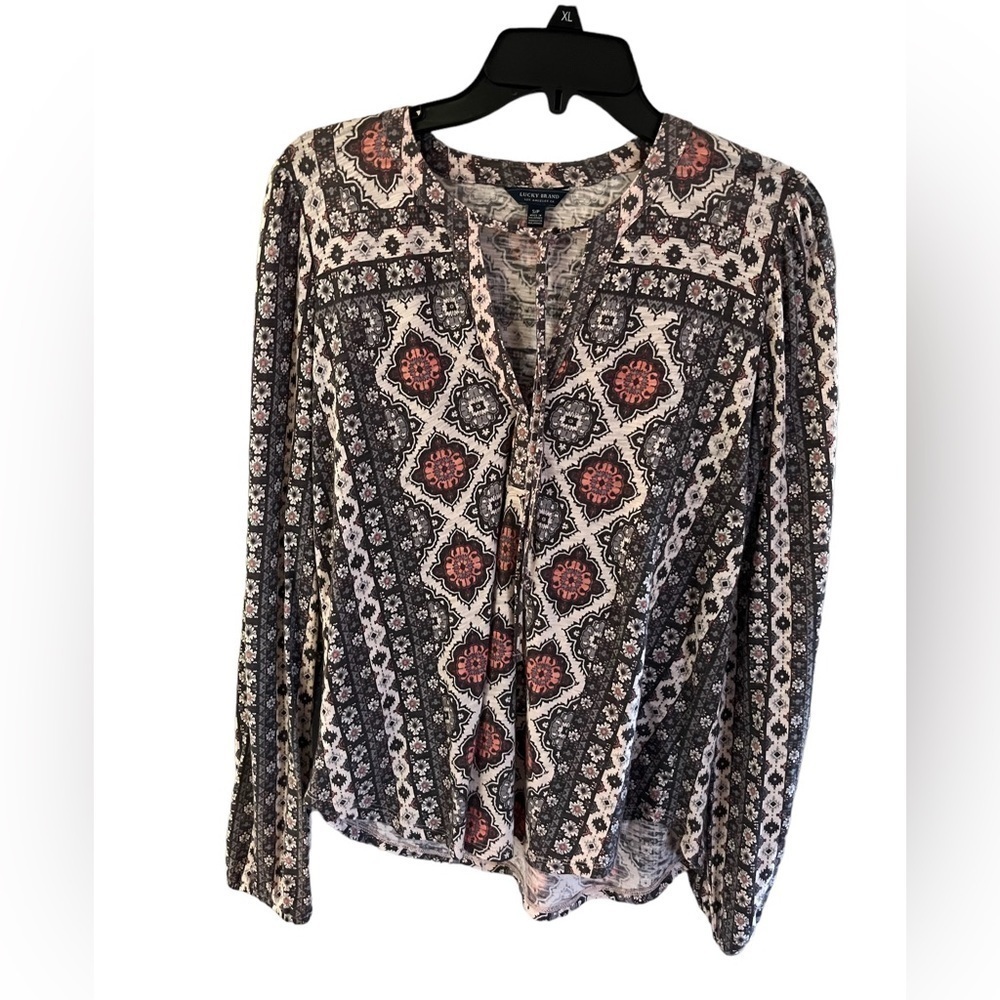 Lucky Brand Women’s Casual Boho Blouse